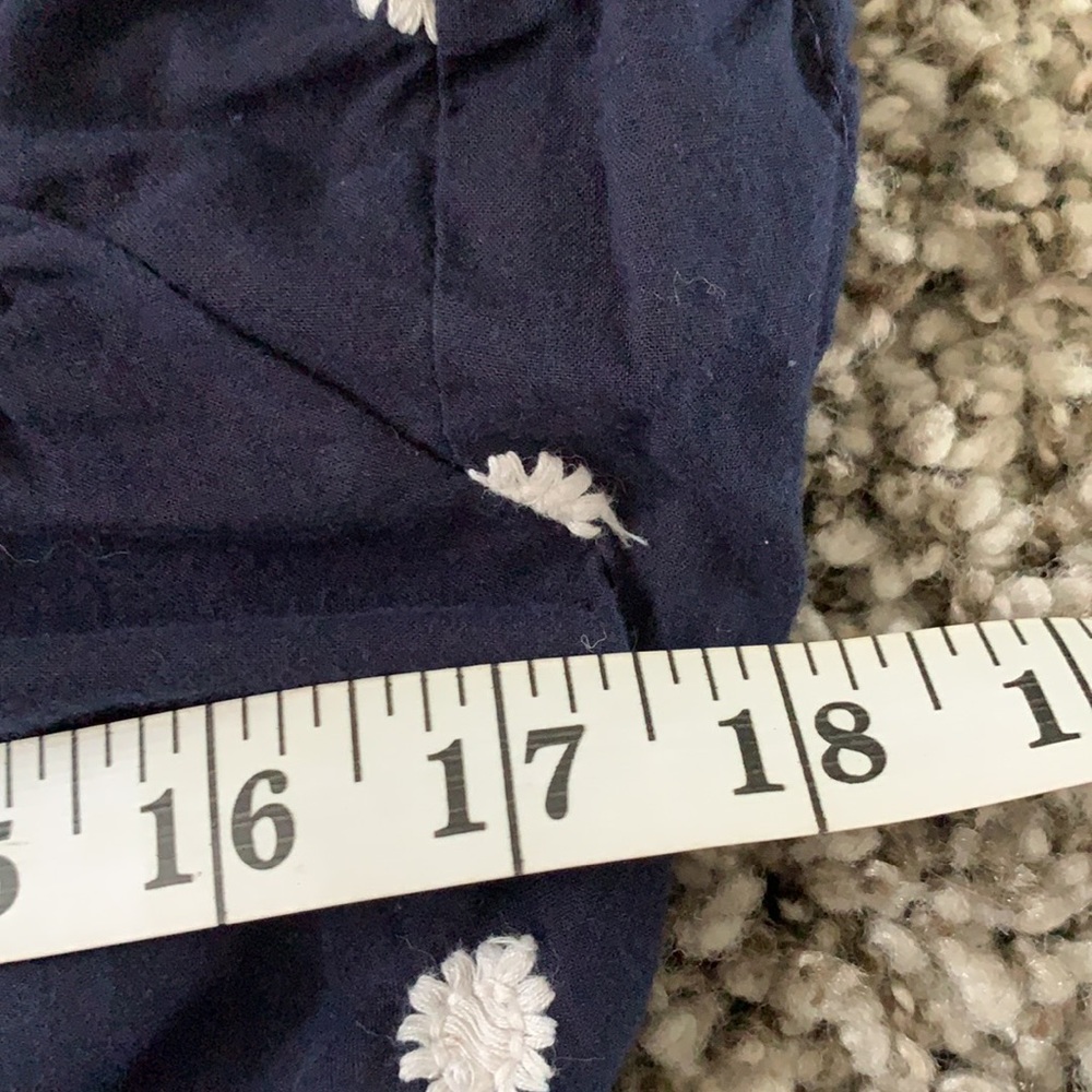 Navy cotton sundress - Picture 7 of 8